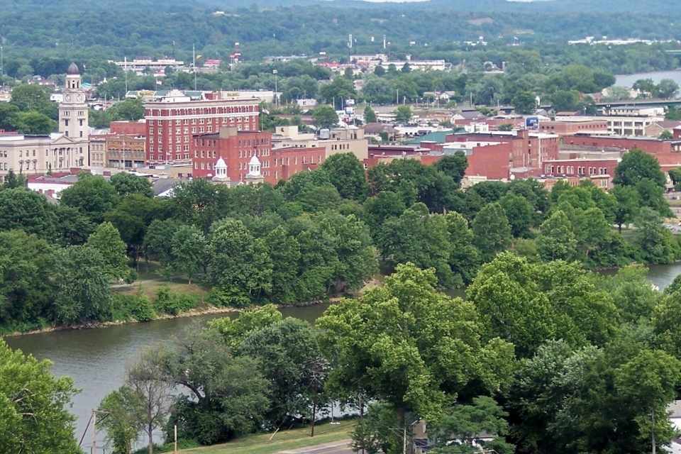 Marietta aerial view.