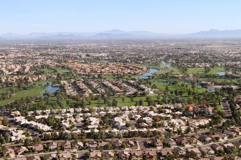 Chandler aerial view.