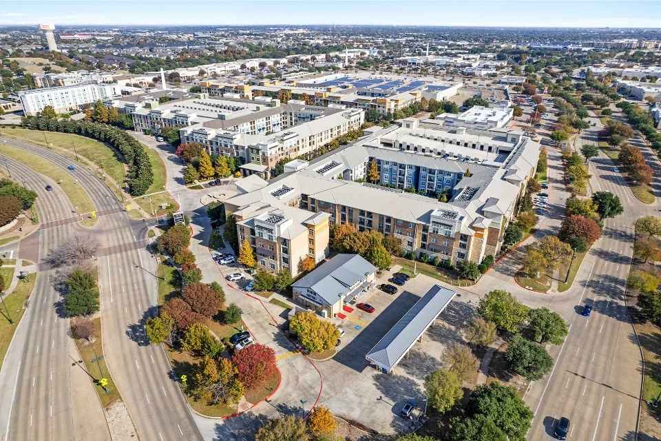 Cool Springs aerial view.