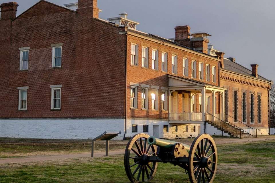 Fort Smith historic site.