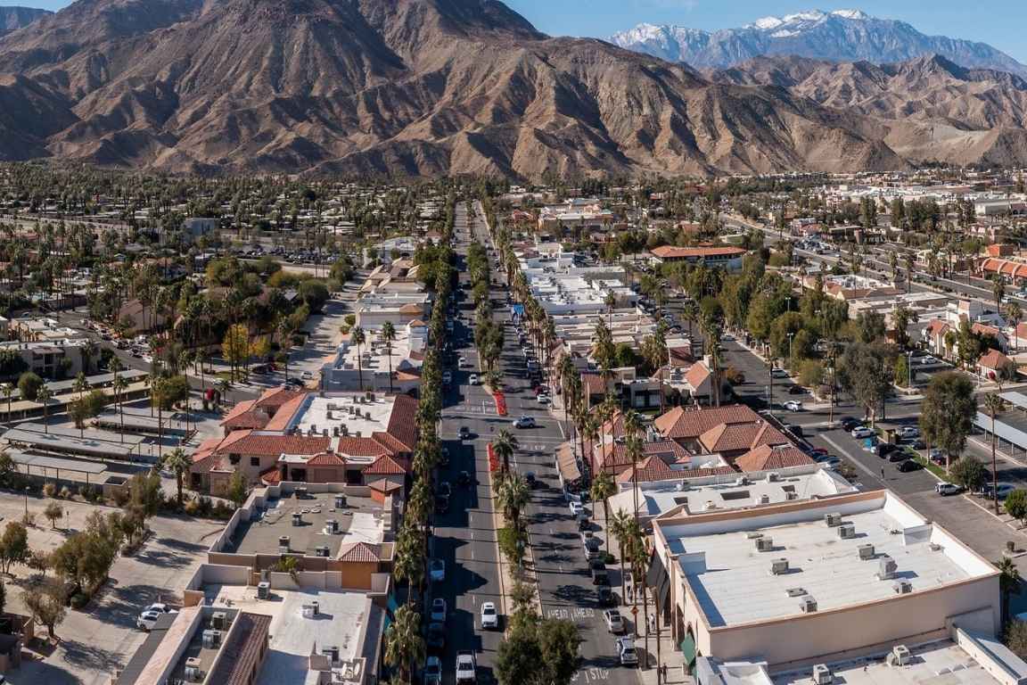 Aerial view of Inland Empire.