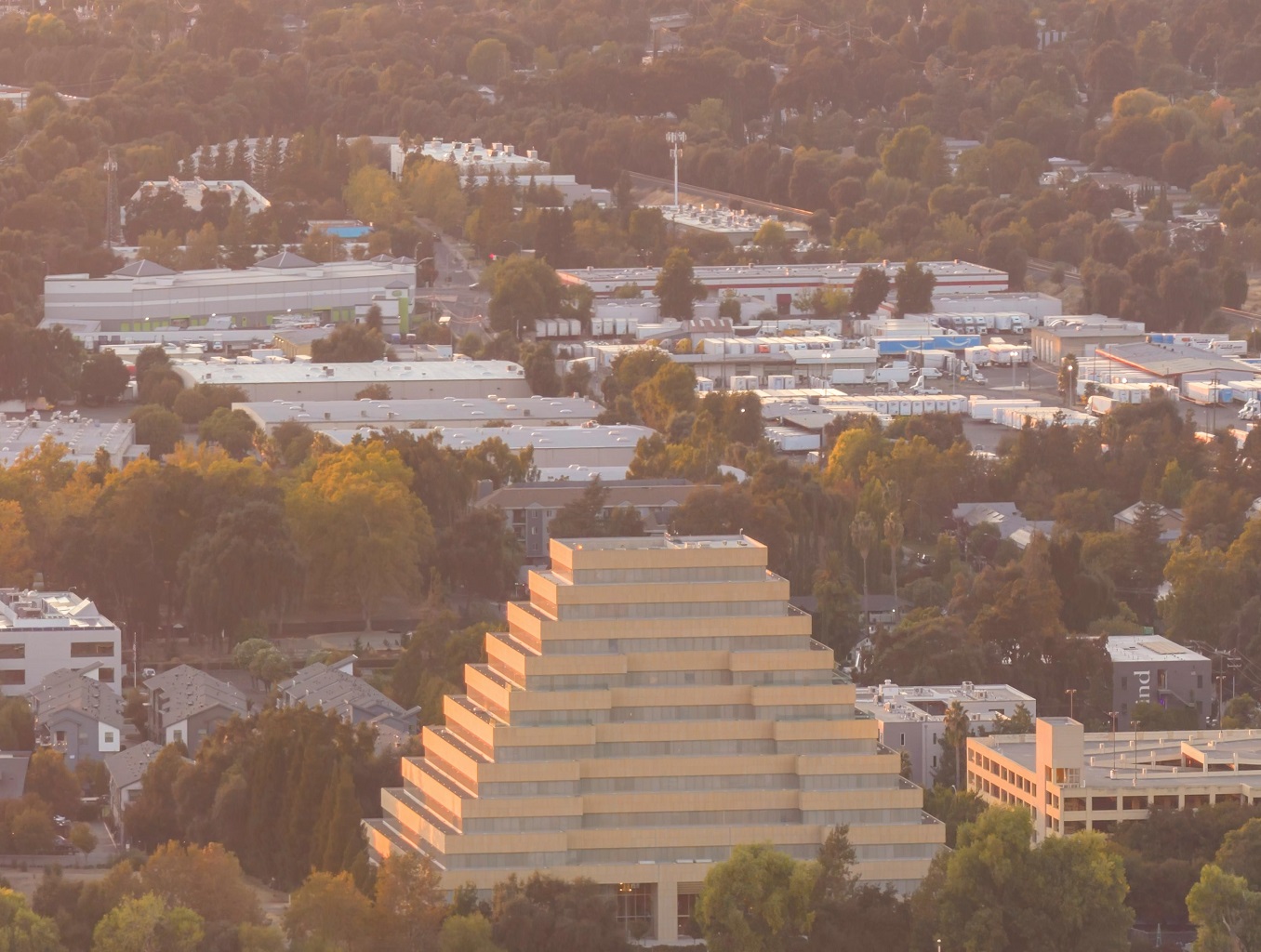Sacramento aerial view.