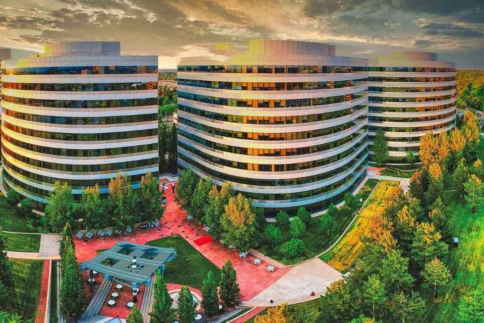 Denver Tech Center aerial view.