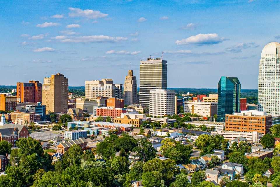 Forsyth aerial view.