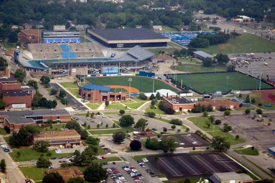 Middle Tennessee aerial view.