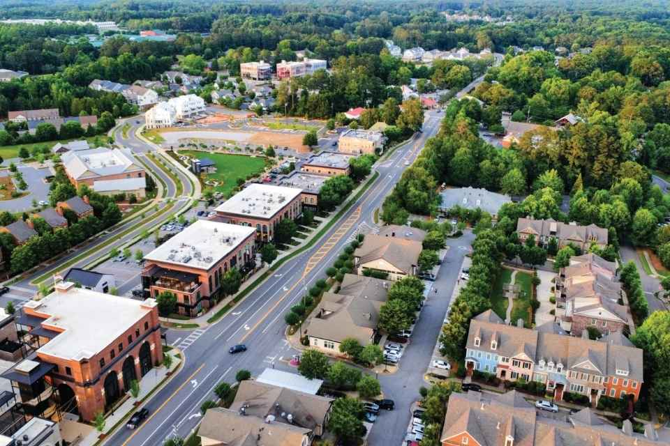 North Fulton aerial view.
