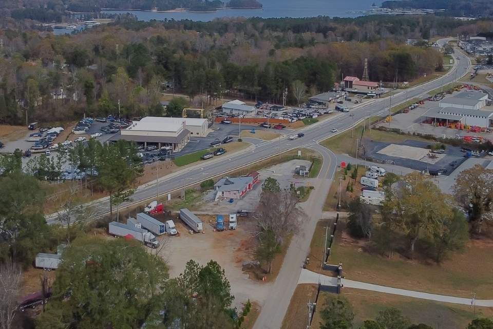 North Gwinnett Buford aerial view.