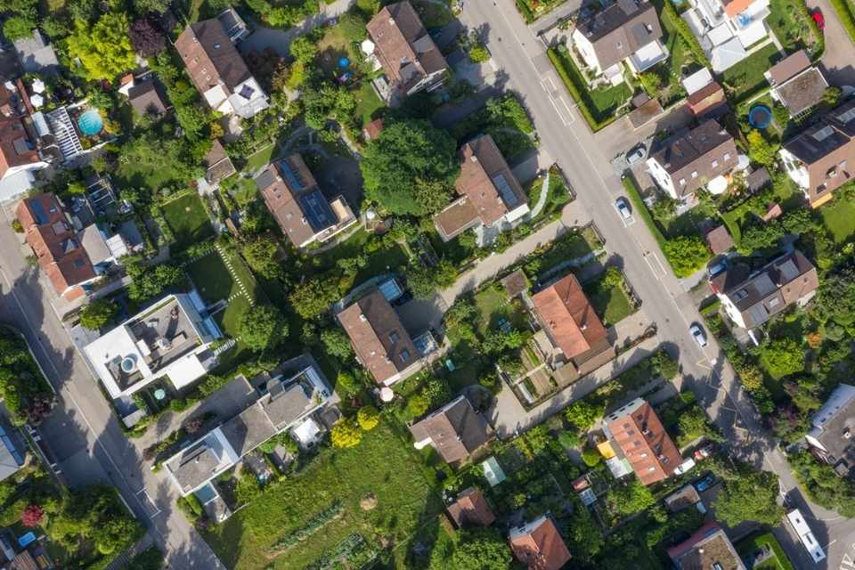 North Massachusetts aerial view.