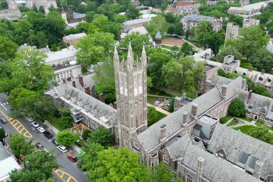 Princeton aerial view.