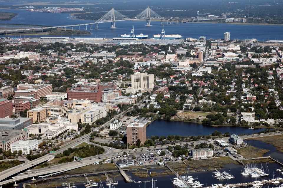 South Charleston aerial view.